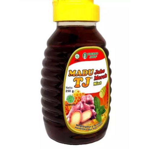 Madu TJ Jahe Merah Mint 250gr