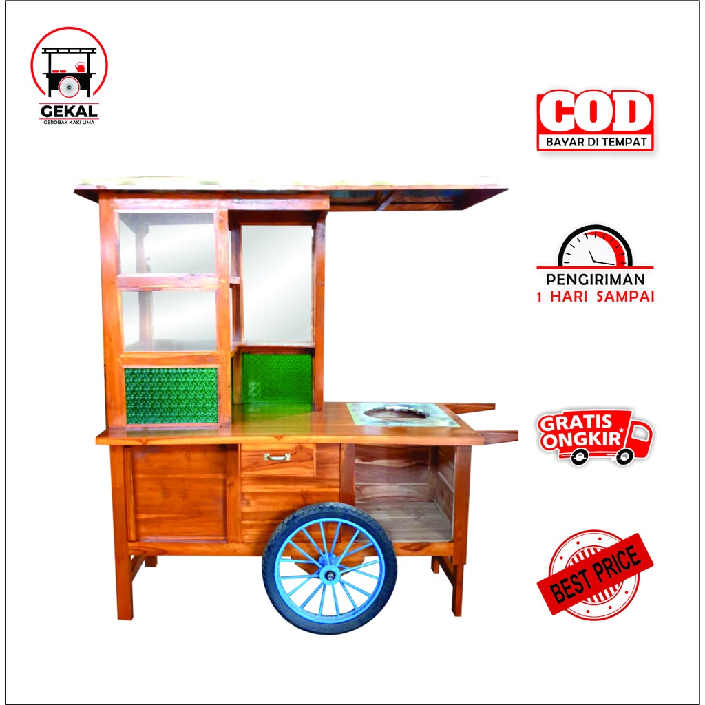 Gerobak Nasi Goreng / Rombong Nasi Goreng Khas