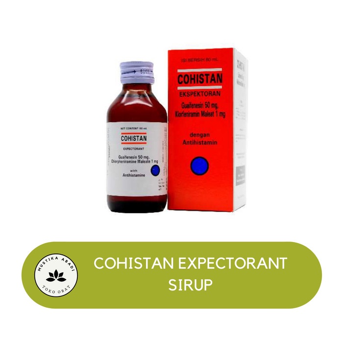 Cohistan Ekspektoran Syrup Obat Batuk Berdahak