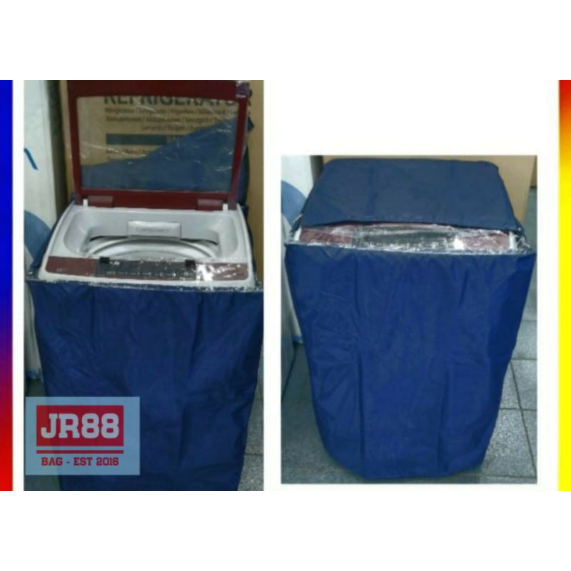 sarung mesin cuci Top loading 1 tabung (bukaan atas) & fron loading bukaan depan-3