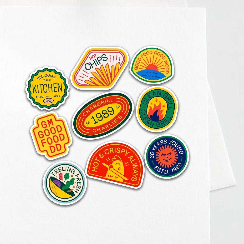 

Sticker Aesthetics | Stiker Tumbler Handphone Laptop | Bahan vinyl
