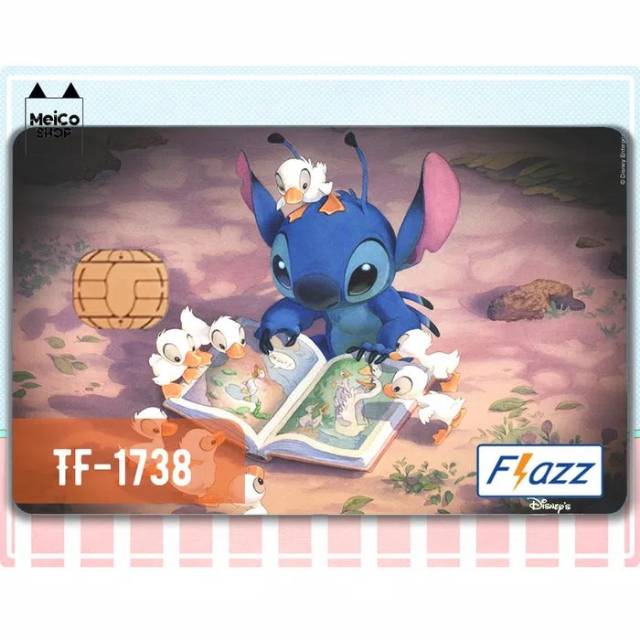 

[TF-1738] Sticker Flazz BCA Meico - Stitch
