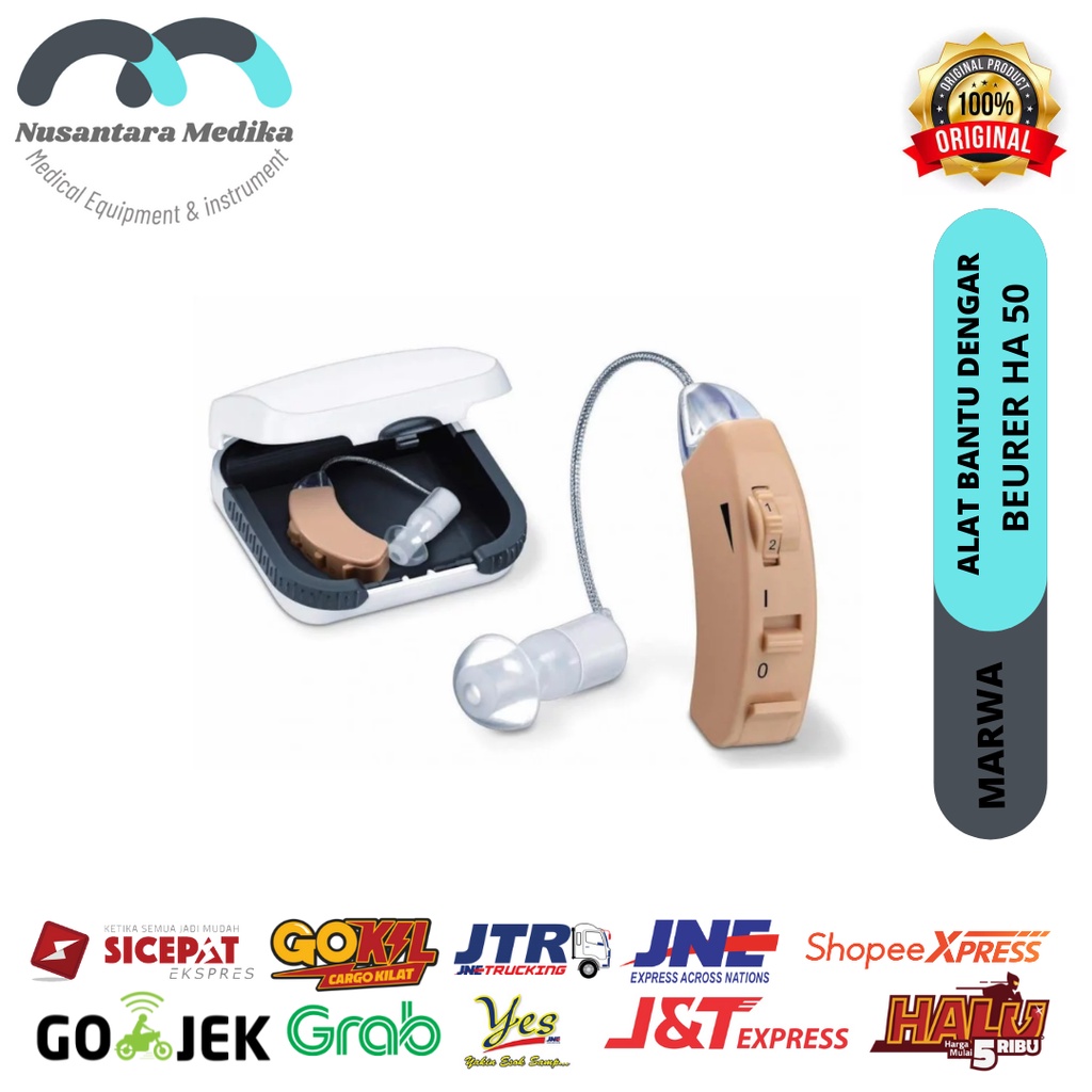 Alat Bantu Dengar Beurer HA 50 - Tanpa Kabel
