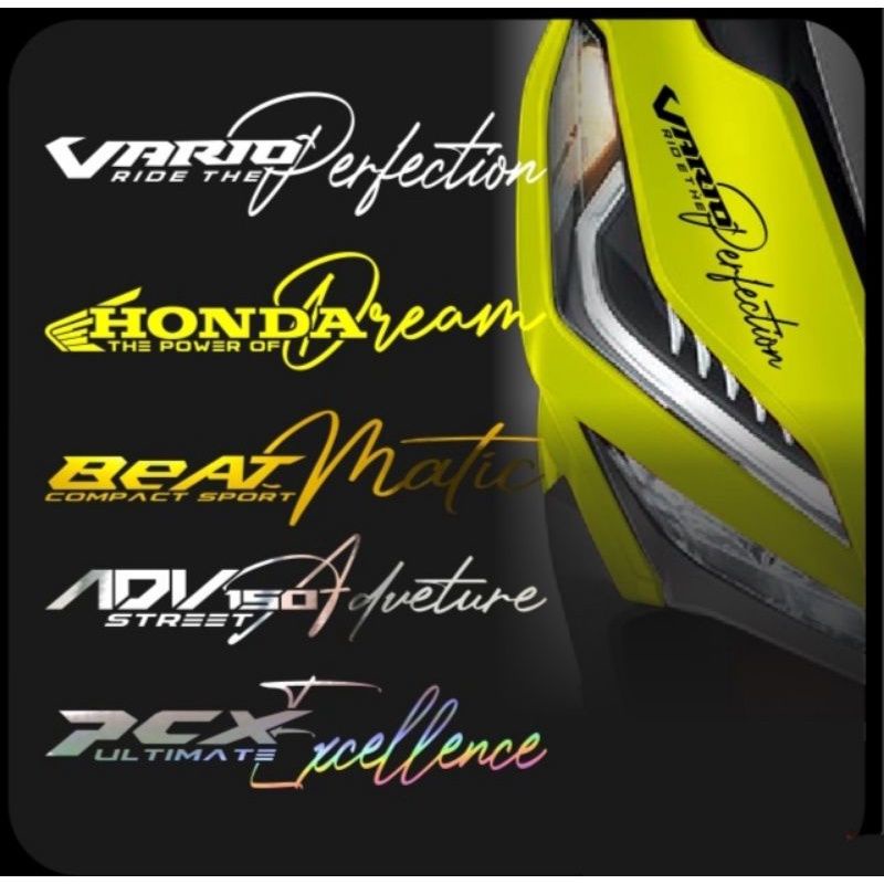 Jual STIKER BODY MOTOR VARIO/STIKER VARIASI MOTOR MATIC VARIO/ VARIASI