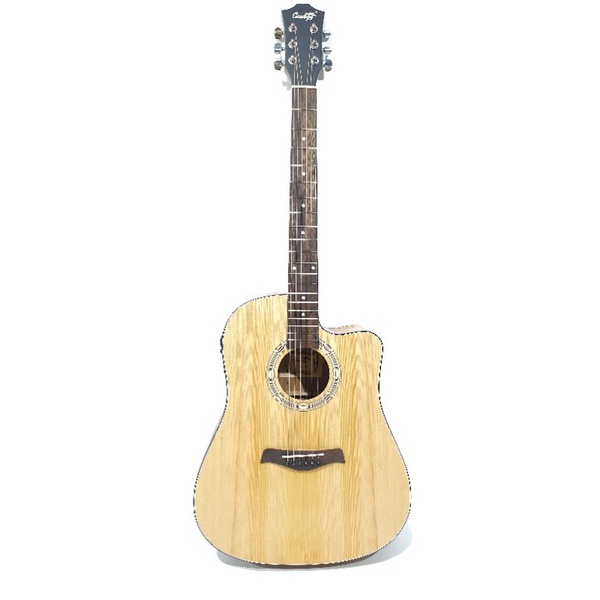 Gitar Akustik Elektrik Merk Cowboy Original Tipe GWC-240 NA NS Equalizer Eq-7545 Senar String Eq