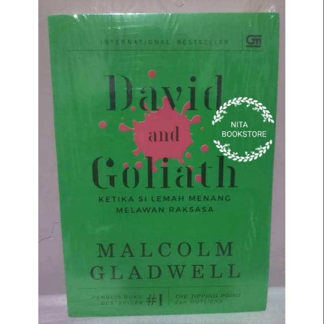 David And Goliath Ketika Si Lemah Menang Melawan Raksasa Penulis Malcolm Gladwell Shopee Indonesia