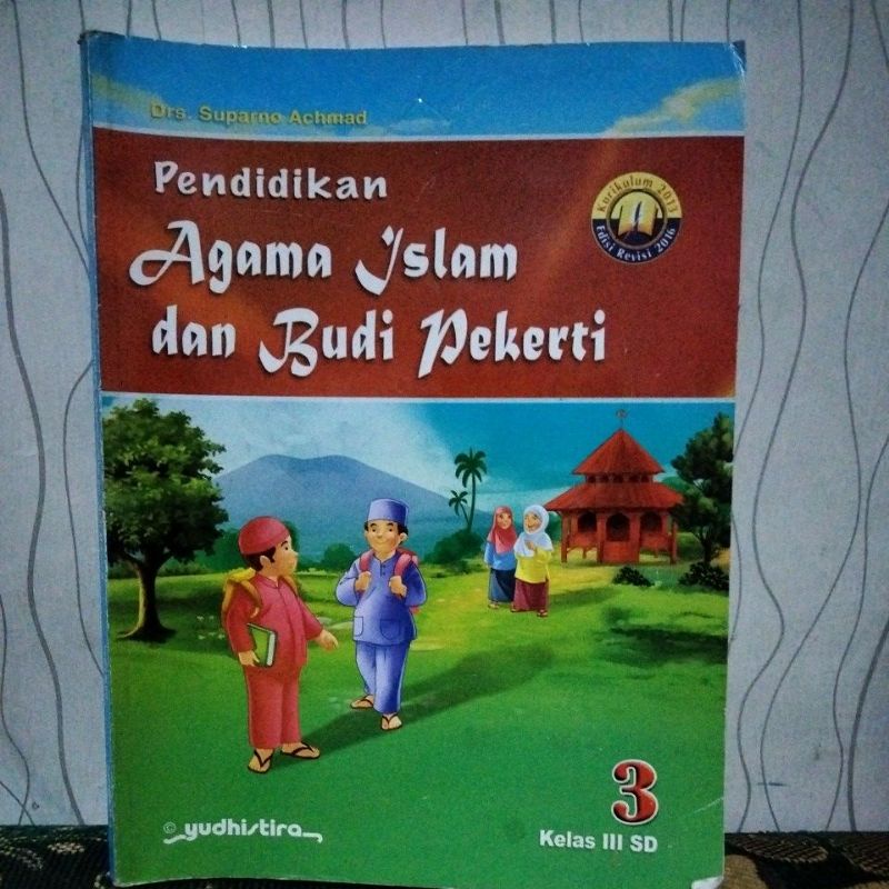 Buku Pendidikan Agama Islam dan Budi Pekerti Kelas 3 SD Yudhistira (Bekas)