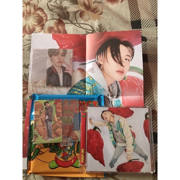 album Jewel Case Nct Dream Renjun Ver PC chenle selca PC ar clip jaemin