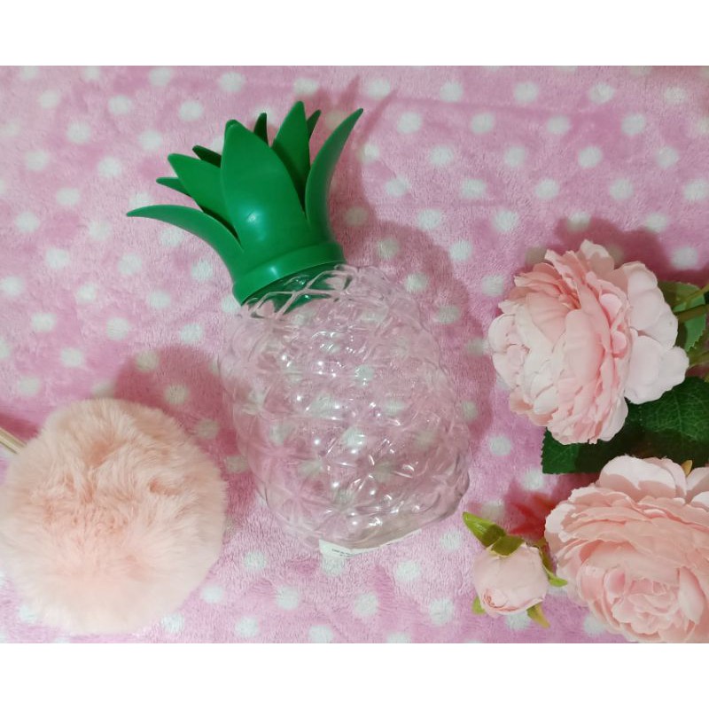 BOTOL MINUM NANAS TEMPAT AIR UNIK-Putih