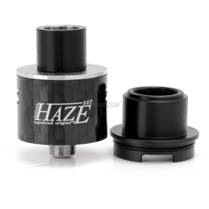 HAZE Mini 22 RDA Atomizer - BLACK [Clone] [ Vaporizer ]