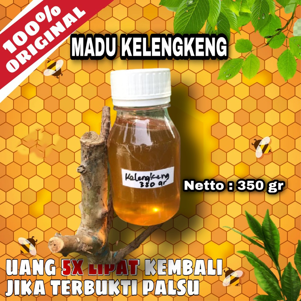 

Madu Kelengkeng Murni 100% Asli - Madu Murni Asli 350g