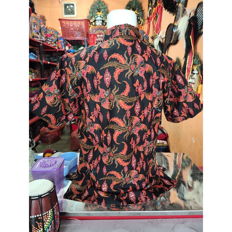 baju batik / baju / kemeja / barongan / pecut / ganongan / topeng ganong / warok / sh / psht / devil