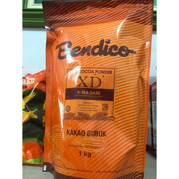 BENDICO Cocoa Powder XXD Extra Extra Dark Coklat Bubuk 1 kg