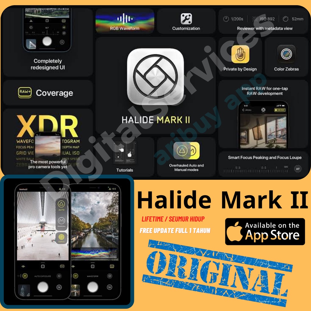 Best Seller! Halide Mark II | Halide Mark 2 Pro Camera ORIGINAL -  The best pro camera for iPhone and iPad