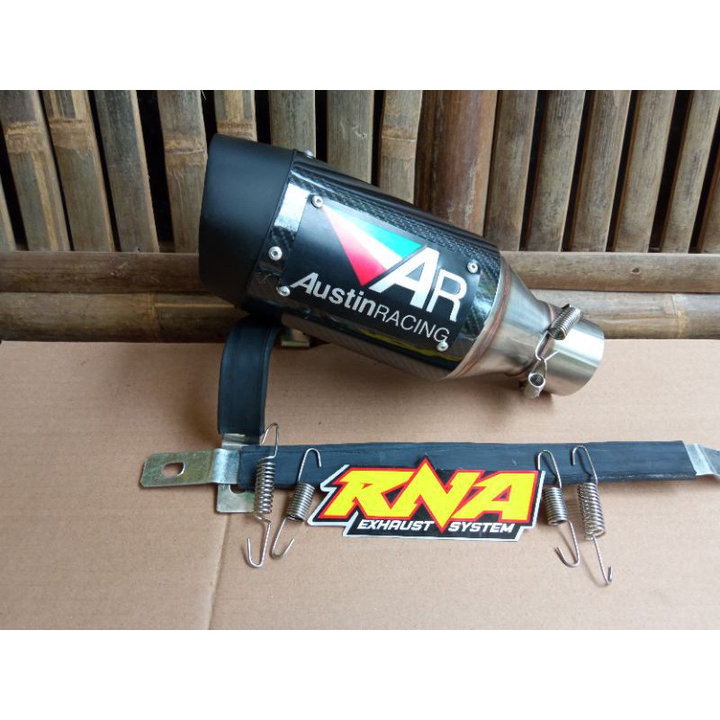 Knalpot Austin Racing silencer onley nmax, vixion, ninja, cbr, pcx, aerox