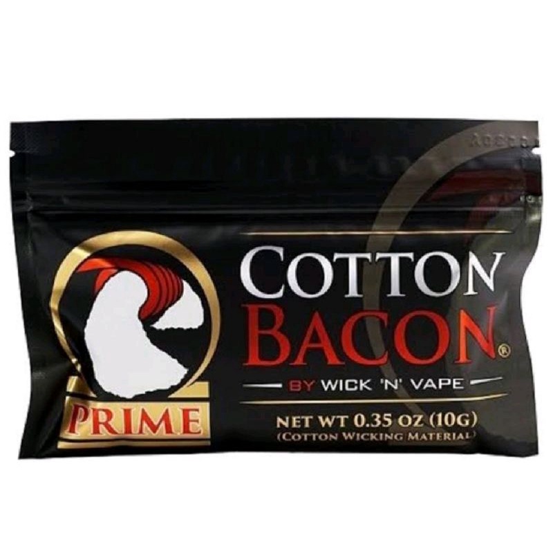 Cotton bacon Prime- vape cotton- kapas organik khusus vape