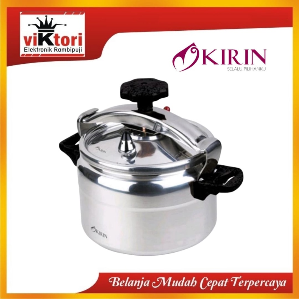 PANCI PRESTO KIRIN 8 LITER / KIRIN KPC080 / PRESTO DAGING / PRESSURE COOKER KIRIN 8 LITER