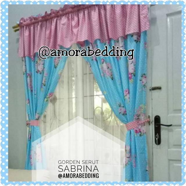  Gorden  murah  gorden  shabby chic sabrina shabby Shopee  