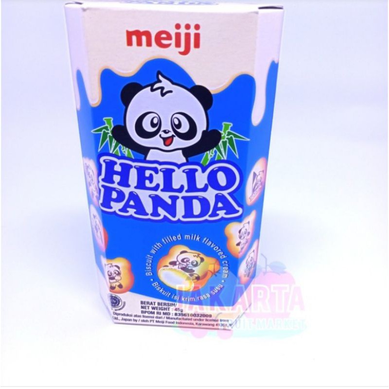 

MEIJI HELLO PANDA WITH FILLED MILK 45G