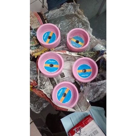 Anchor Batu Rantang Batu Mangkok  Grinding Wheels 90x38x10