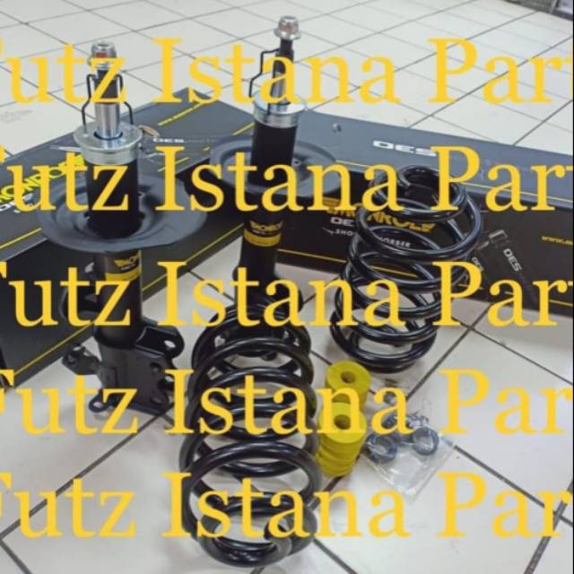 PAKET SHOCK AVANZA / VELOZ DEPAN BELAKANG DAN PER BELAKANG NYAMAN