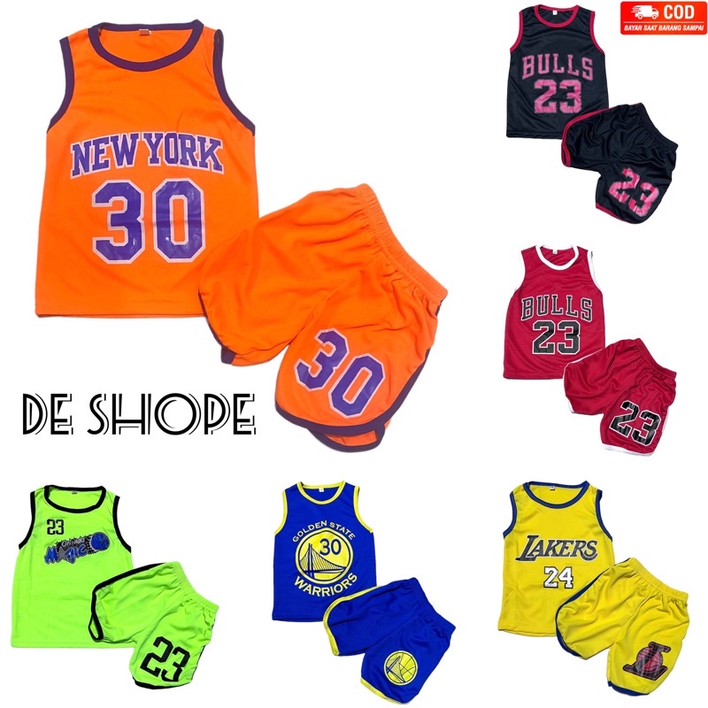 COD / SETELAN BASKET ANAK / BAJU ANAK LAKI LAKI TERMURAH / PAKAIAN SINGLET TERBARU / KAOS COWOK