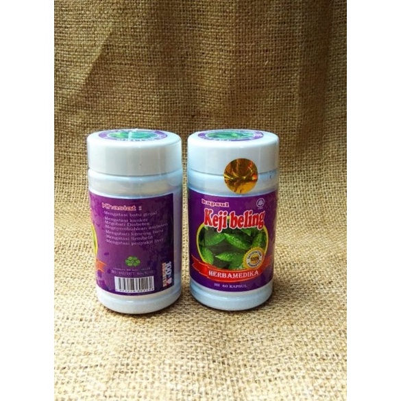 KAPSUL KEJI BELING 60