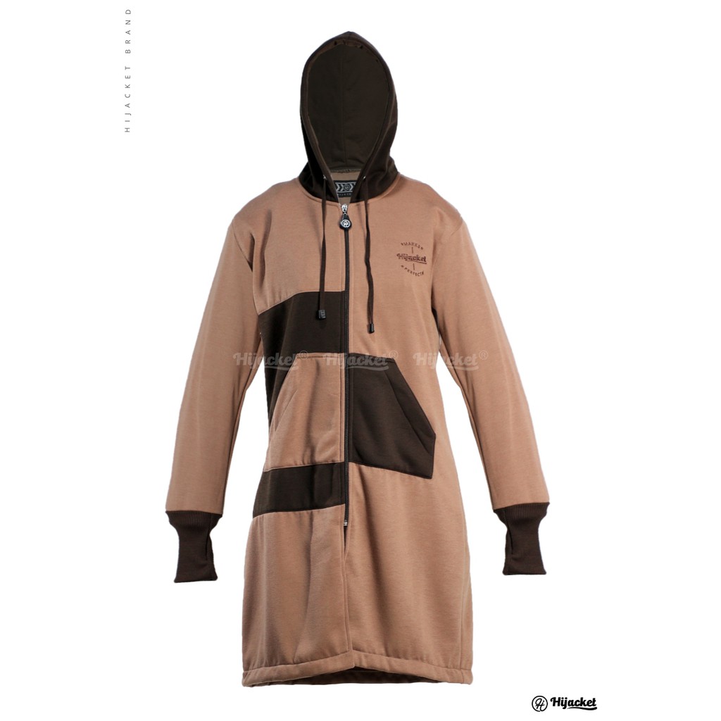 Hijacket Adelia Series Origilal Jaket Hijabers Bahan Premium Fleece yang 