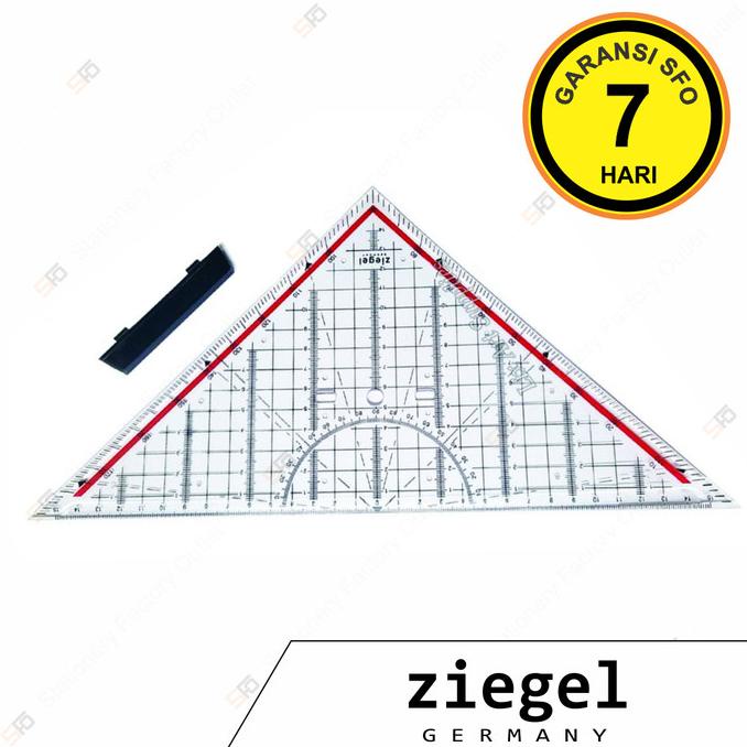 

:::::::] Penggaris Teknik Segitiga Ziegel 30cm - 819430