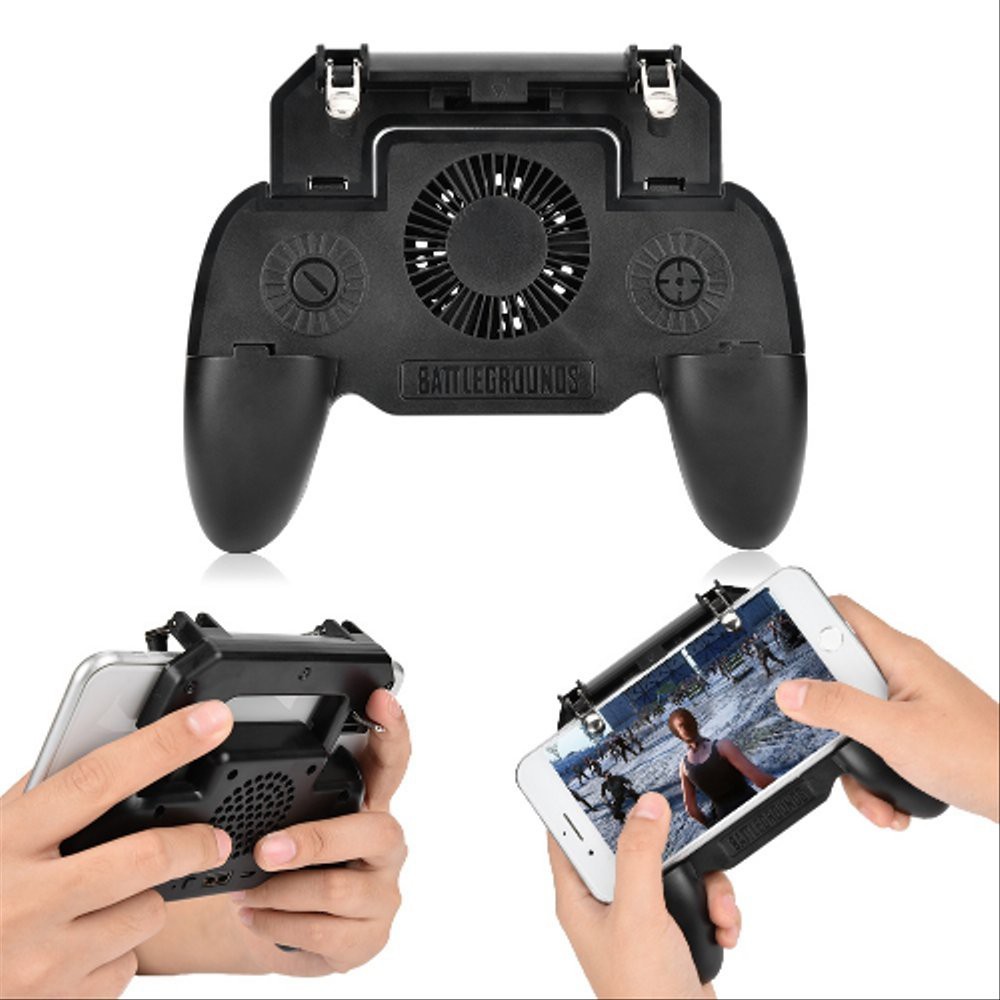 GamePad SR PUBG FF kipas power bank trigger gamepad pubg