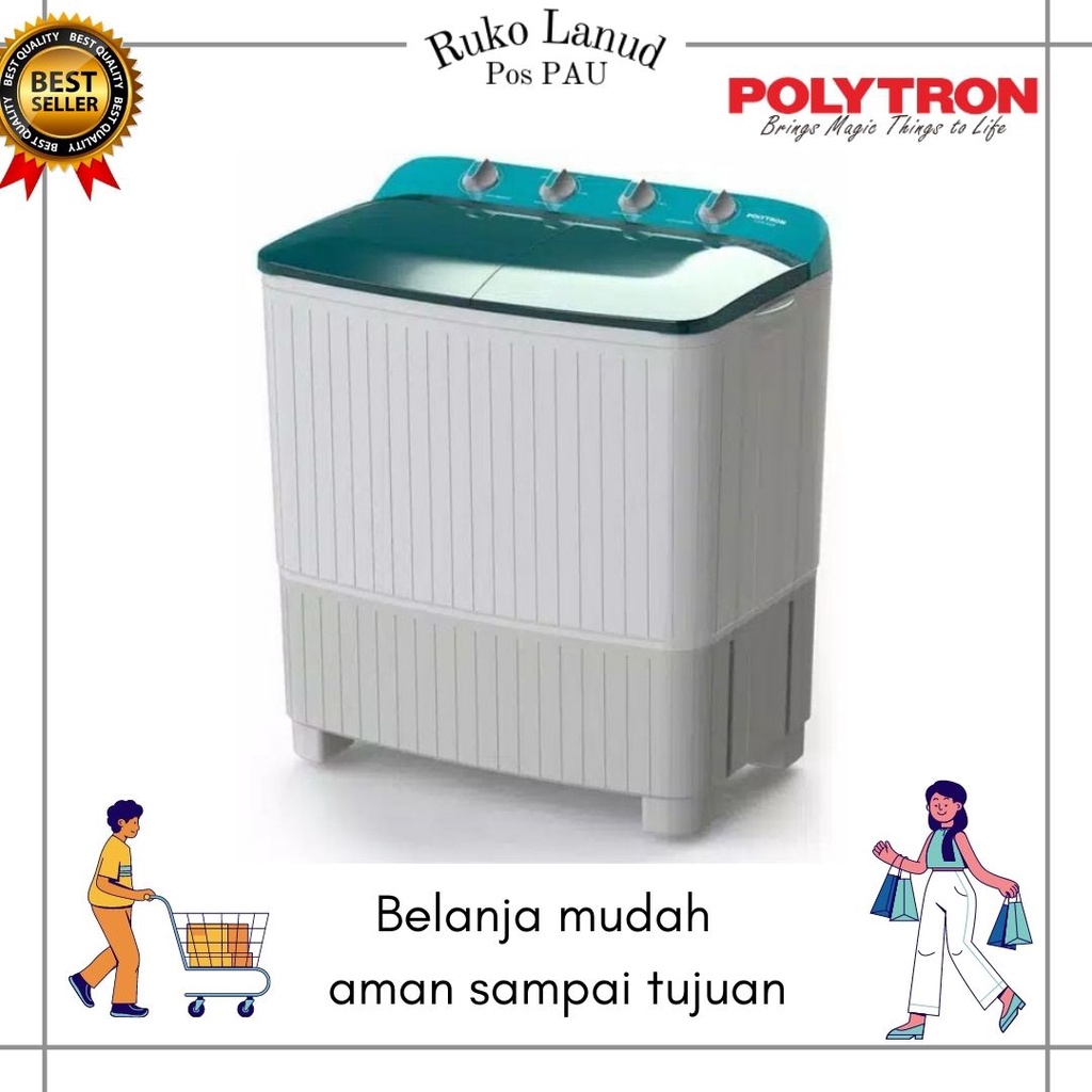 MESIN CUCI POLYTRON 10 KG PMW 1369/1368