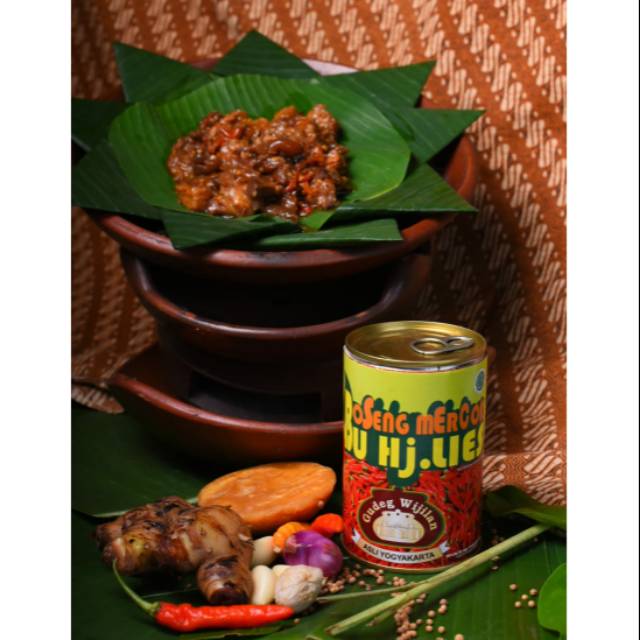 Gudeg Wijilan Bu Lies - Oseng Oseng Mercon Gudeg