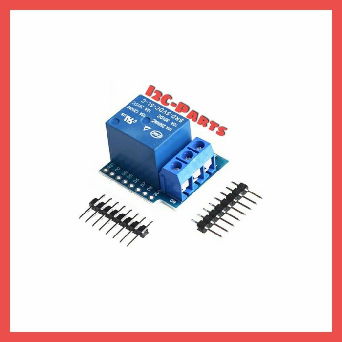 Relay Shield Wemos D1 1 Channel Mini Wifi Board V2 ESP8266 Arduino