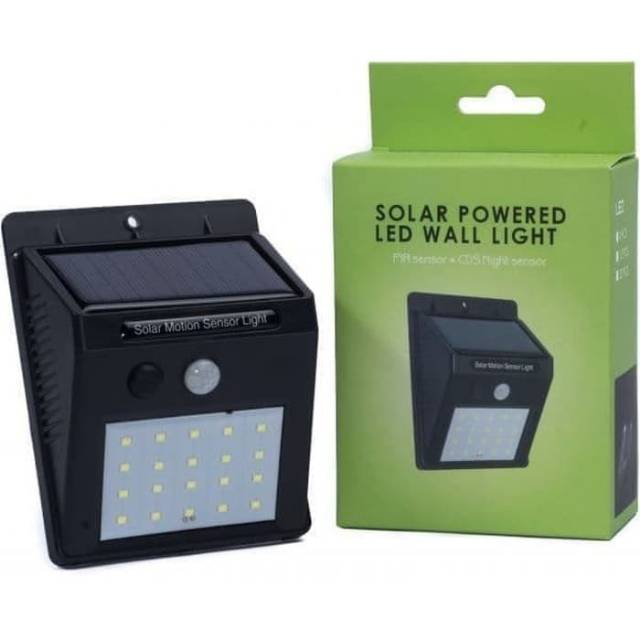 Lampu Solar Powered Led Wall Light