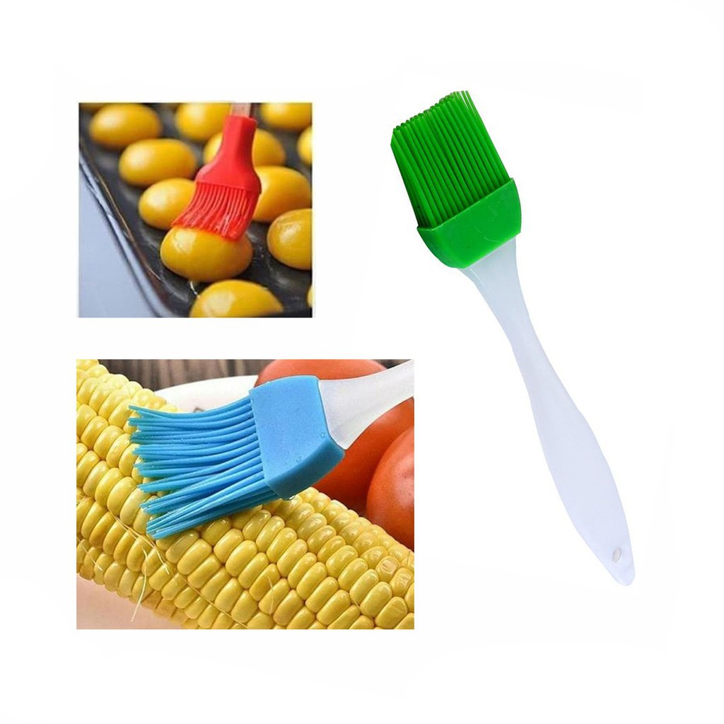 Kuas Silicone Food Brush Cake Mentega - Kuas Roti Barbeque Silikon