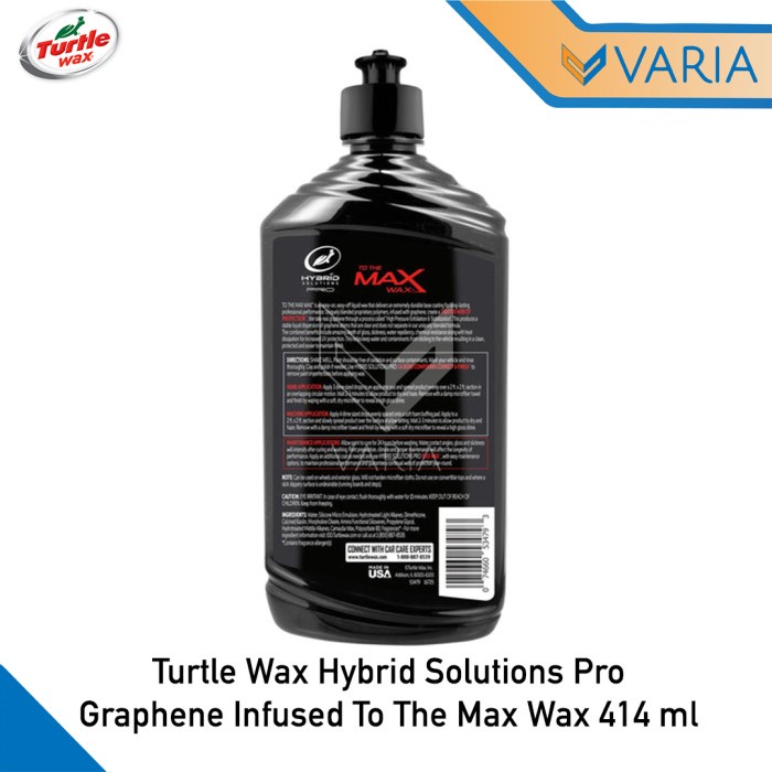 Turtle Wax Hybrid Solutions Pro Graphene Infused To The Max Wax 414 ml