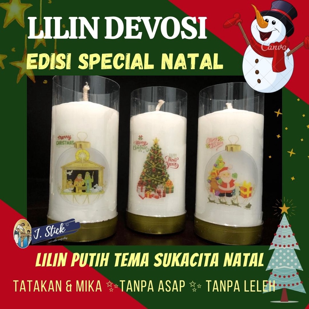 Lilin DOA, Lilin NATAL 10,5 cm (1pc)