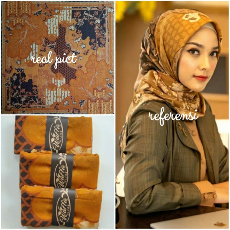 JILBAB Segiempat/Segiempat Motif/Voal