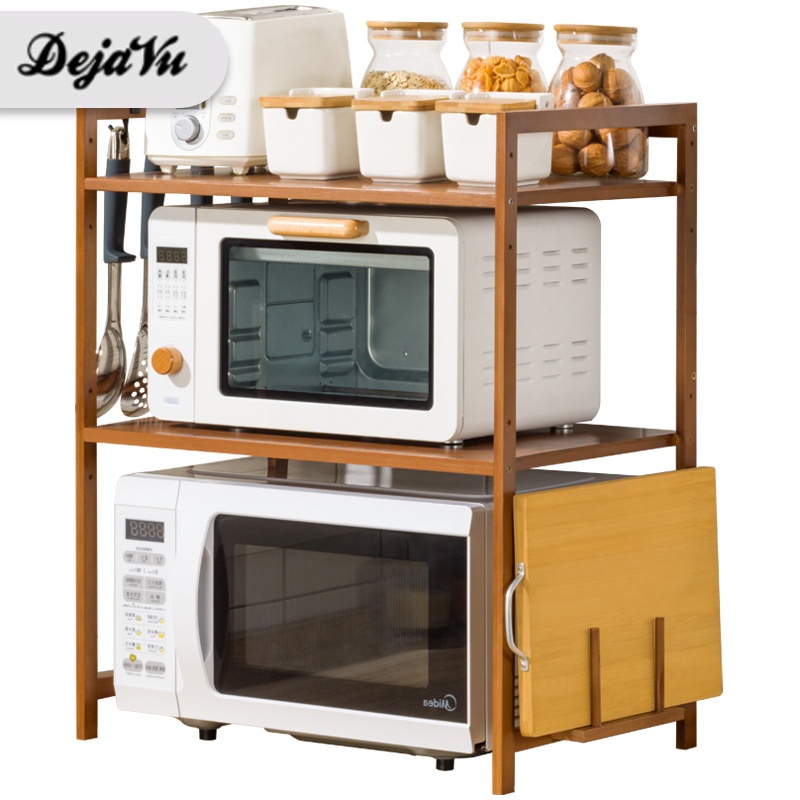 Dejavu Rak Oven Kayu Oven Rack Rak Microwave Rak Dapur Serbaguna Rak