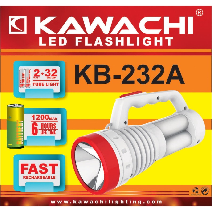 SENTER EMERGENCY LED / LAMPU EMERGENCY KAWACHI KB-232A / KB-232 A