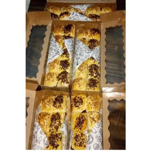 

Bolen pisang keju coklat