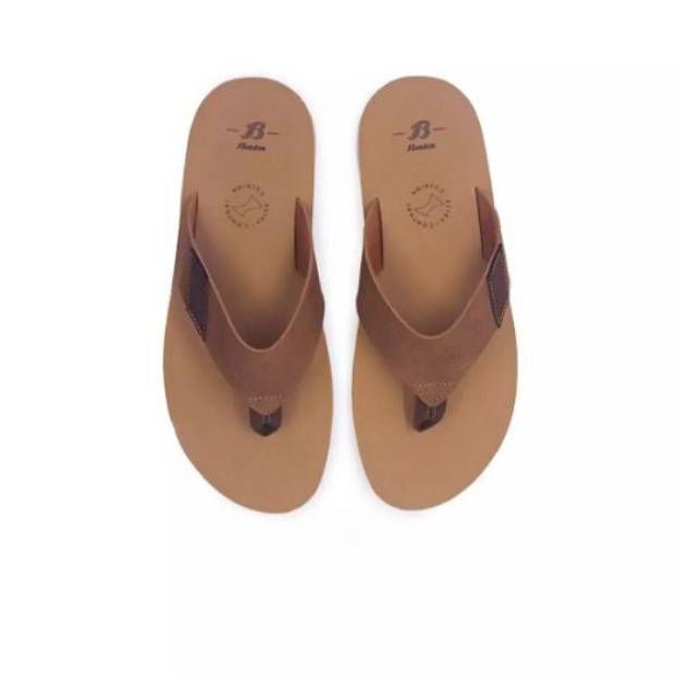 Bata Sandal Pria Japit Shenzi Brown-8714191