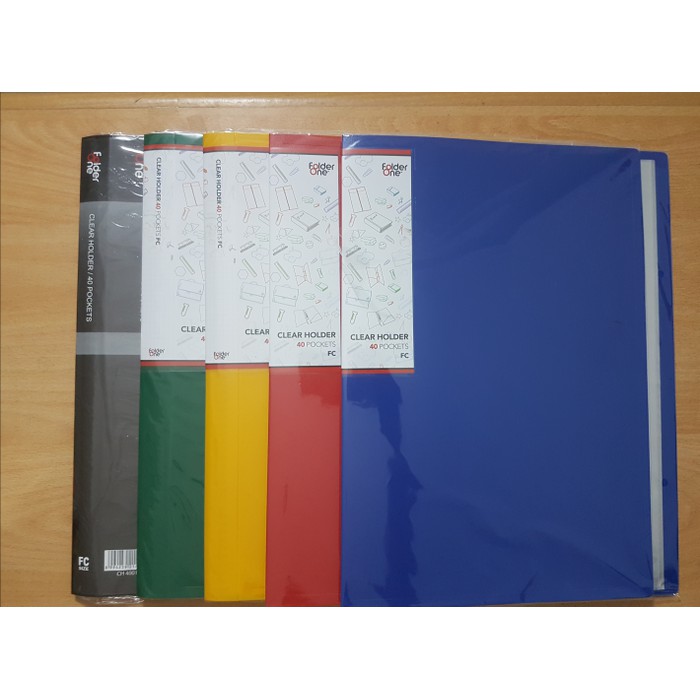 

CLEAR HOLDER / DOCUMENT KEEPER FOLDER ONE ISI 40 LEMBAR (FOLIO)