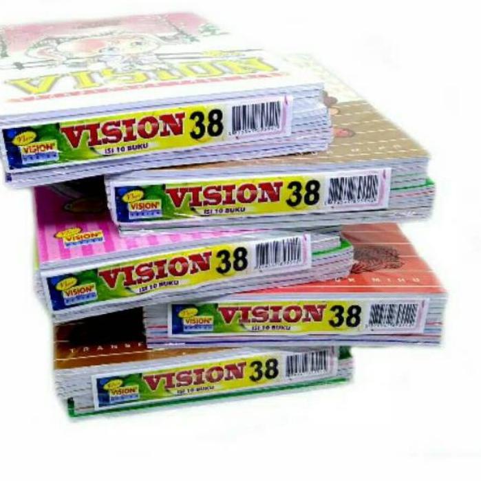 

Baru - BUKU TULIS VISION 38 LEMBAR 1 LUSIN 10 BUKU, BUKU GARIS, BUKU TERMURAH, ORIGINAL BARU/ BUKU VISION 38 LEMBAR / VISION 38 HALAMAN