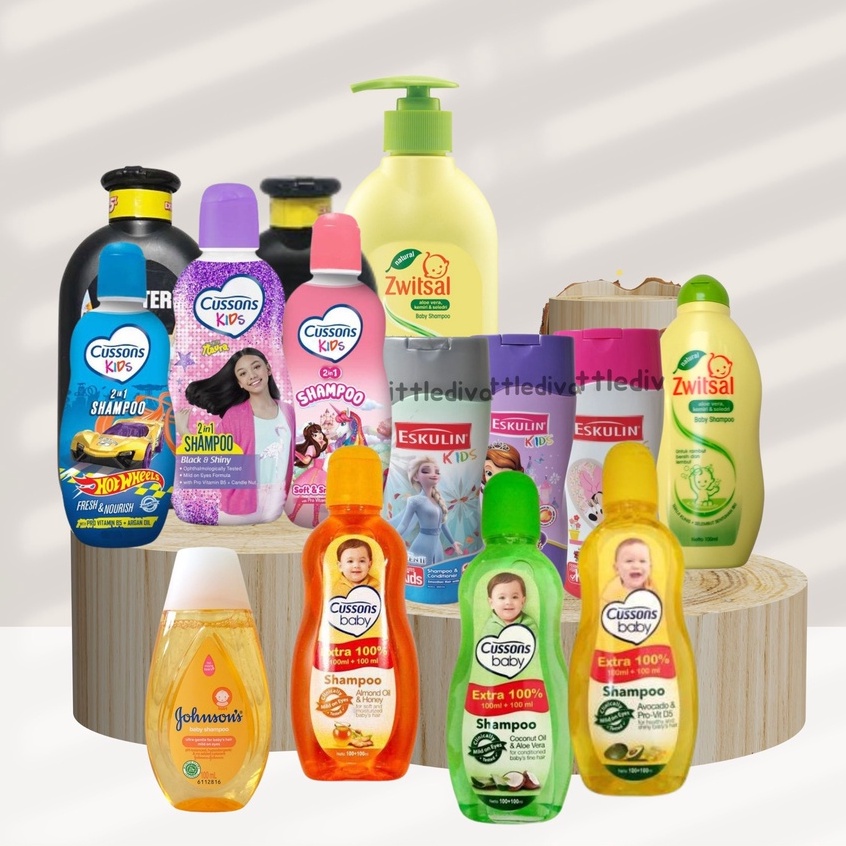 SHAMPOO BAYI Baby Hair &amp; Body Wash untuk bayi dan anak beberapa merk