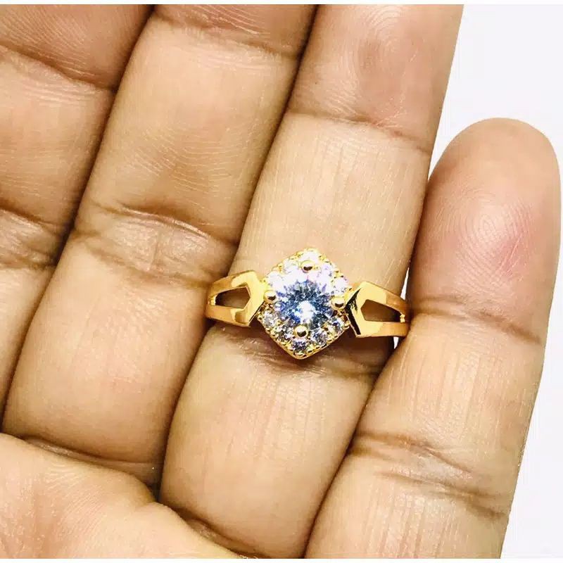 cincin permata//cincin wanita//perhiasan //cincin//