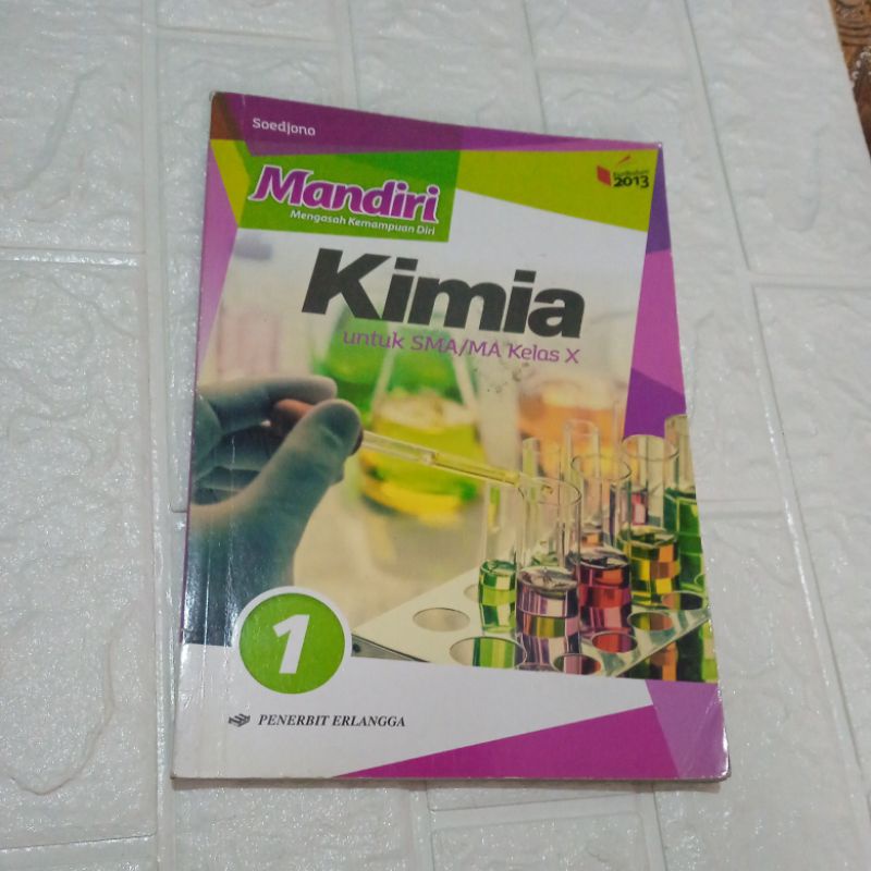 Mandiri Kimia SMA kelas 10Erlangga.