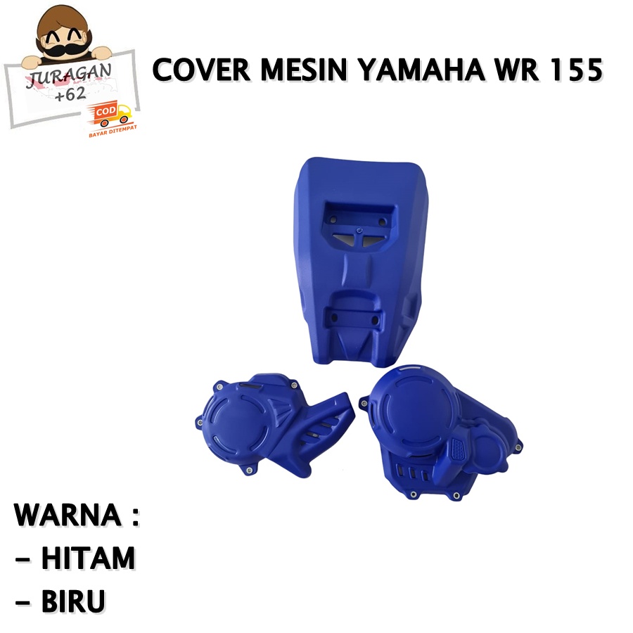 TUTUP COVER MESIN ENGINE GUARD LUMPUR MOTOR TRAIL YAMAHA WR 155