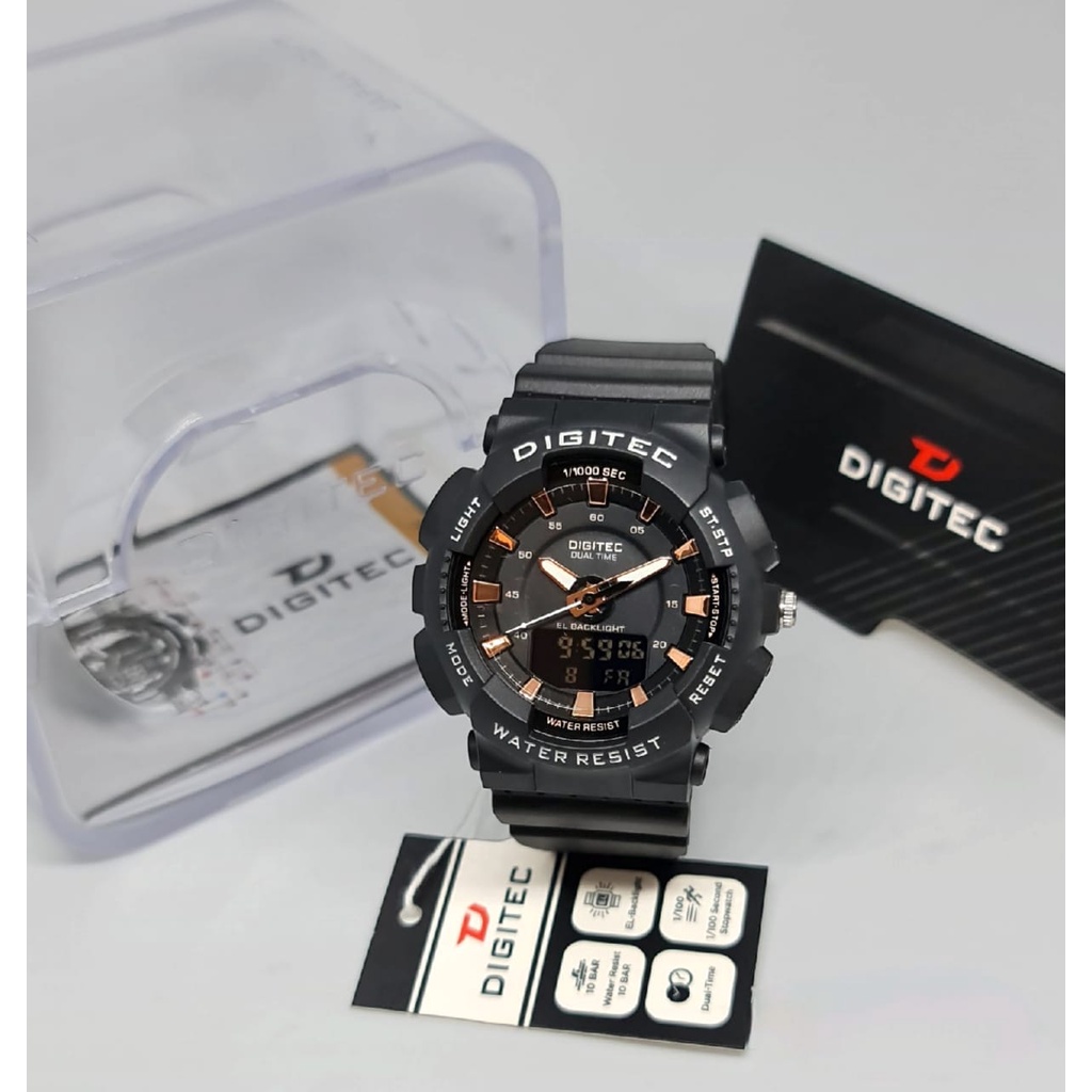 Jam Tangan Wanita Digitec MDA-3035T Original Murah