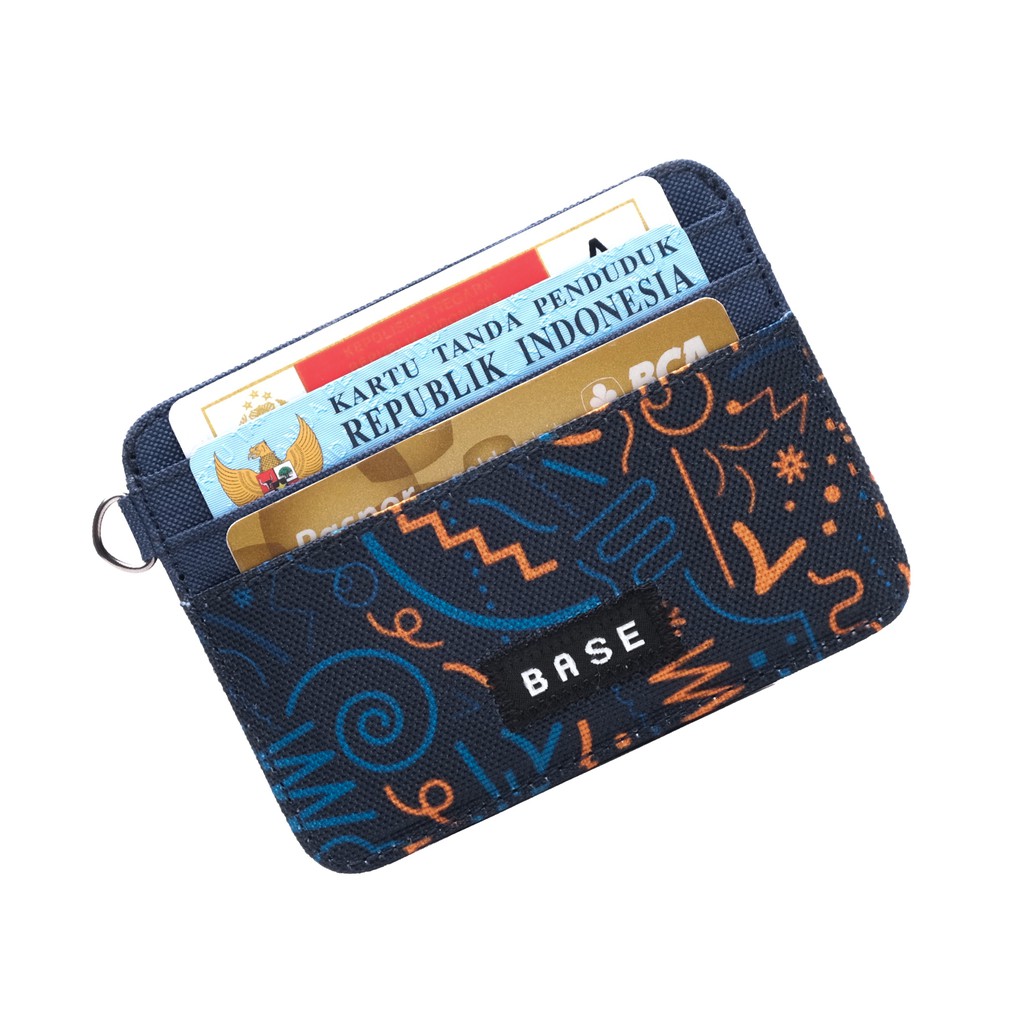 Dompet Kartu Tipis Card Wallet Pria Wanita Motif Abstrak - BDKS03